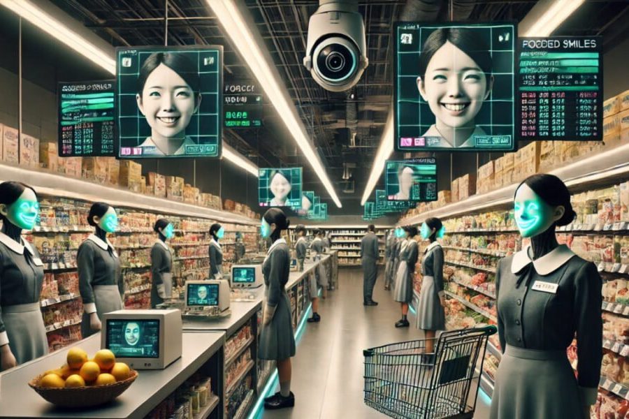سوپرمارکت ژاپنی با هوش مصنوعی تشخیص لبخند کیفیت خدمات خود را بهبود می‌بخشد